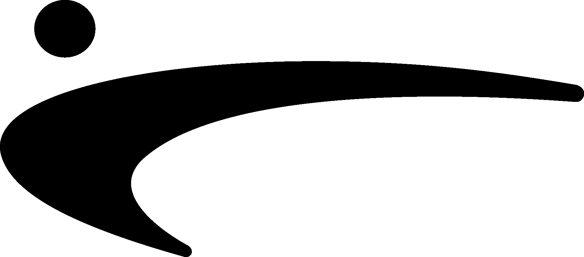 Imagination Creative Corporation Black Logo Vector Logo